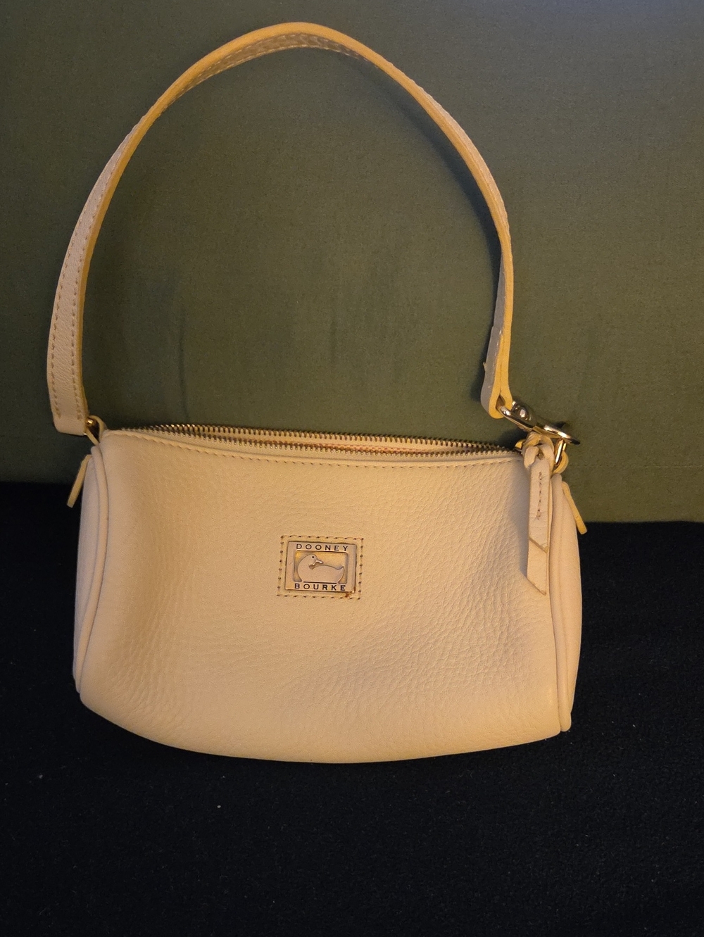 Dooney & Bourke Mini Barrel Bag in White (Style 6L517 WH)